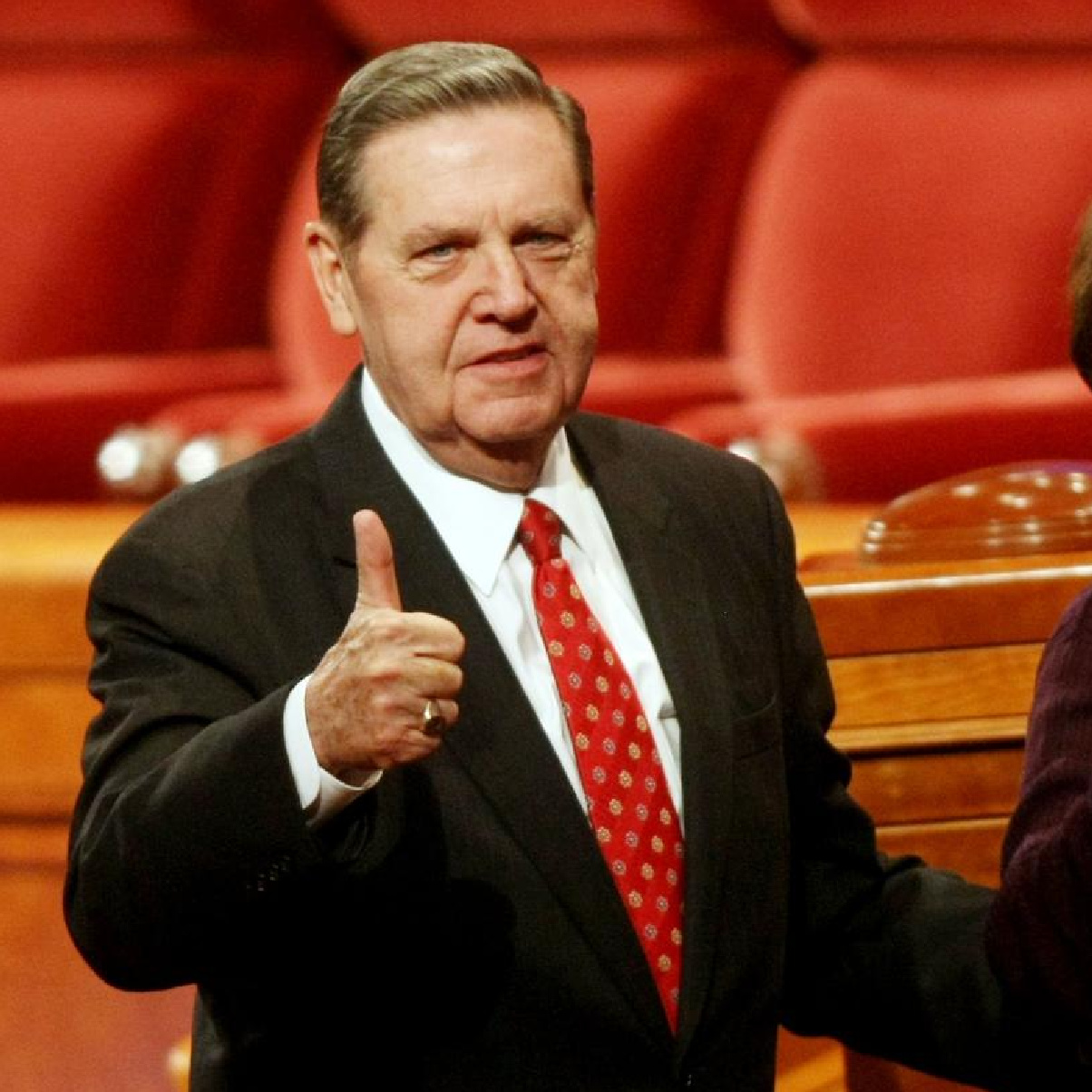 Elder Holland Giving A Thumbs Up | The Elder Holland I Know | Public Square Magazine | About Jeffrey R Holland | Mischaracterization of Elder Holland | Elder Holland LDS Talks