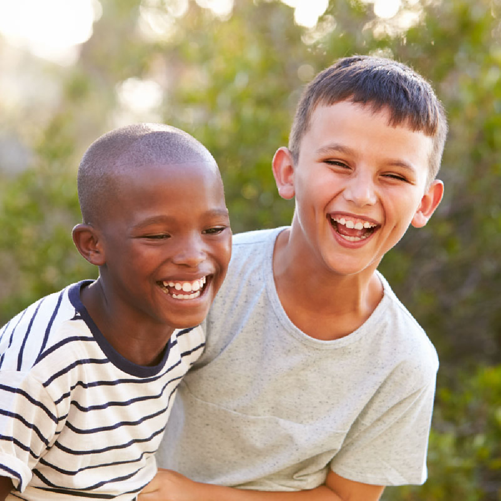 Two Boys Laughing | I Dont See Color | Public Square Magazine
