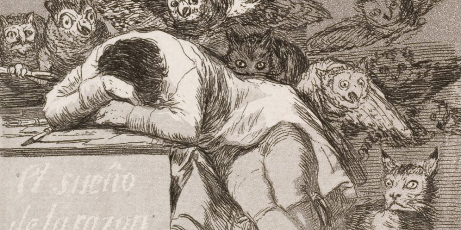 Francisco Jose de Goya- The Sleep Of Reason Produces Monsters | Knowing Less Than We Think | Public Square Magazine | Effects From The Lack Of Political Knowledge In America